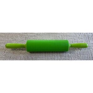 Silicone Rolling Pins for Baking 8.75” X 2.5” Roller Color Green